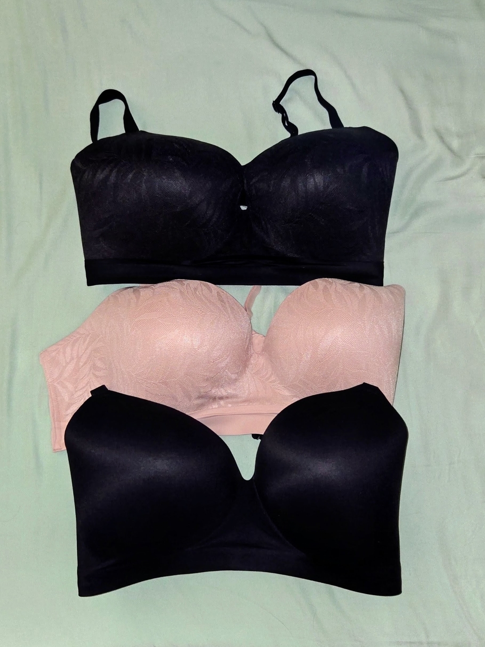 3 Soma Enbliss Wireless Bras 40DDD